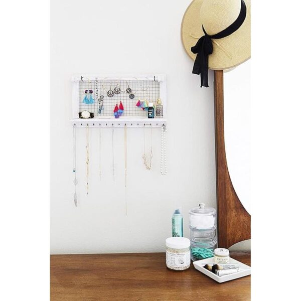SoCal Buttercup Organizador de joyas con barra para