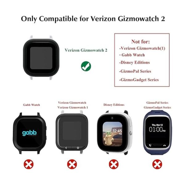 Snyeest Funda compatible con Gizmo Watch 2 protectores de_2