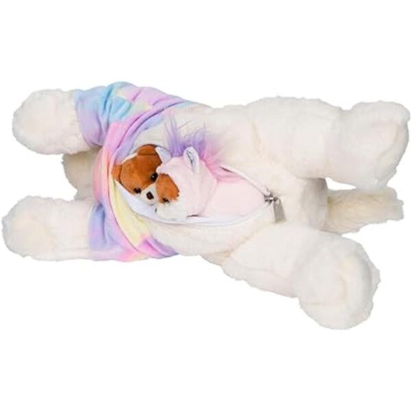 Snugab Animales de peluche de unicornio narval para niñas_4