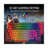 Snpurdiri Teclado 60 para videojuegos con cable mini_3