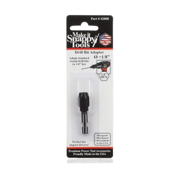 Snappy Tools Adaptador de brocas de cambio rápido de 18_4