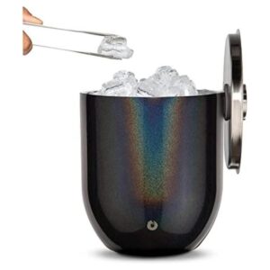 Snowfox Elegance Collection Cubo de hielo de acero_1
