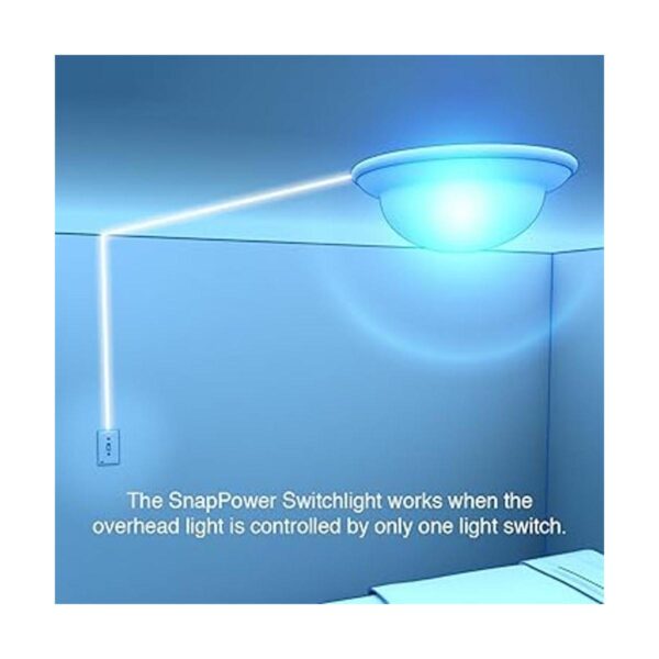 SnapPower SwitchLight Tapa para interruptor de luz con