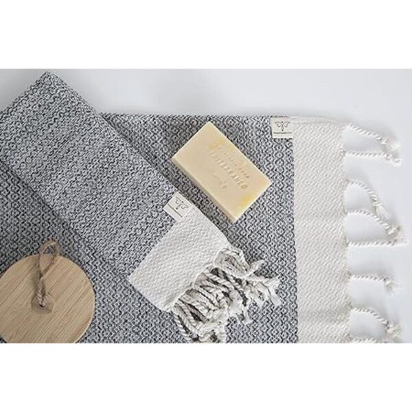 Smyrna Turkish Cotton Toallas de baño versátiles para