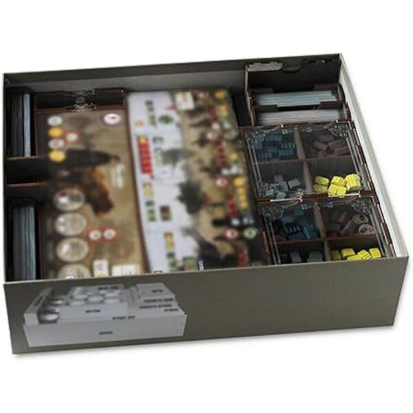 Smonex Organizador de madera compatible con juego de mesa_2