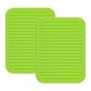 Smithcraft Juego de 2 salvamanteles de silicona para