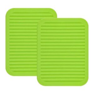 Smithcraft Juego de 2 salvamanteles de silicona para