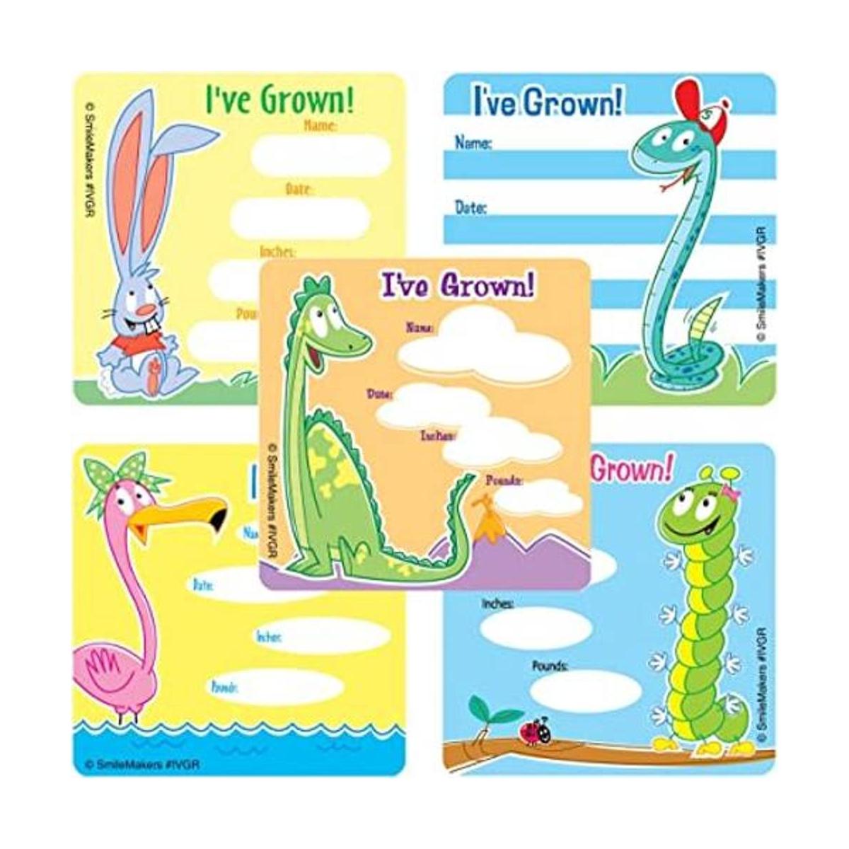 SmileMakers Animal Ive Grown Pegatinas Premios y