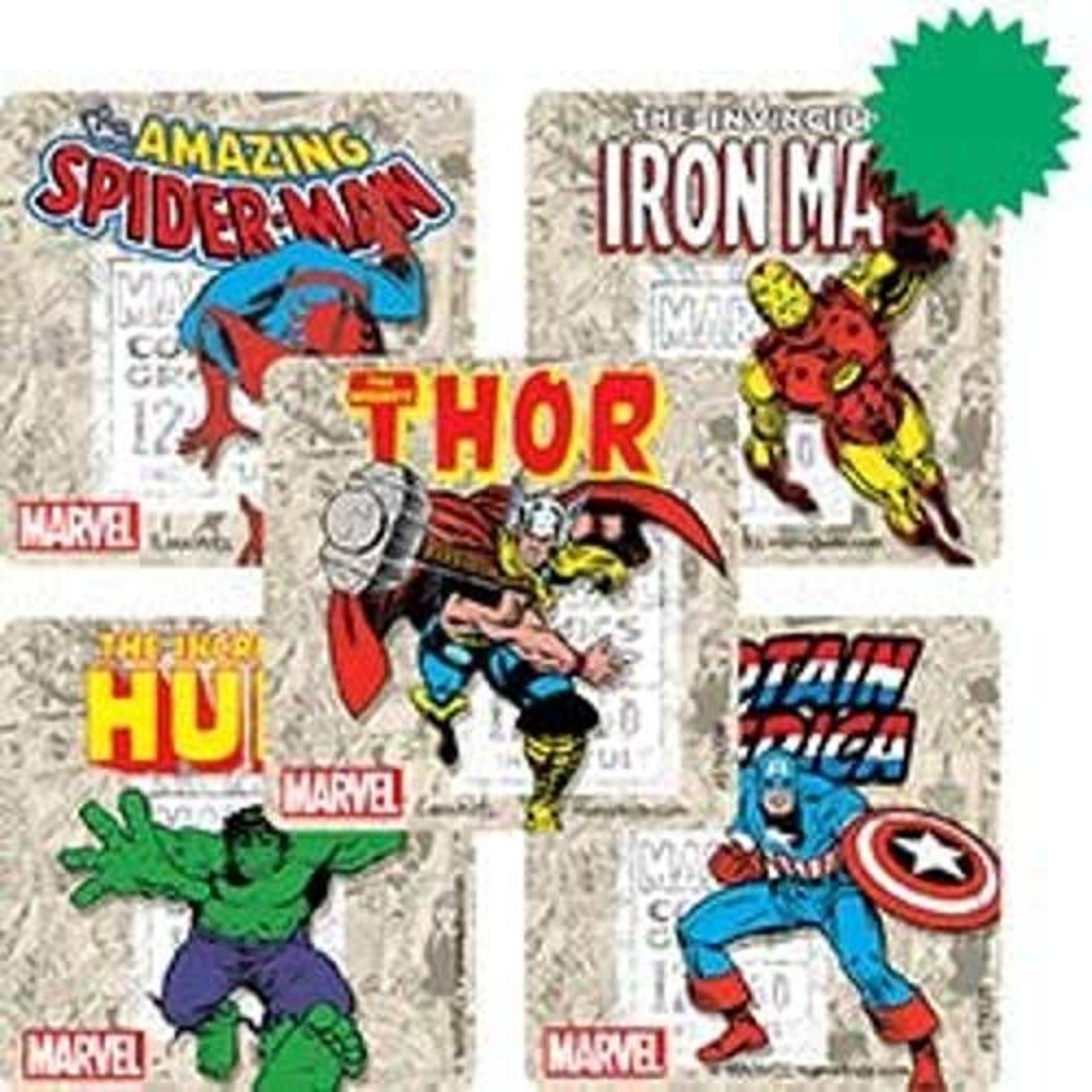 SmileMakers Marvel Classic Pegatinas Premios y Sorteos