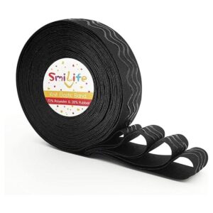 SmiLife Cinta de agarre de silicona para ropa 1 pulgada_1