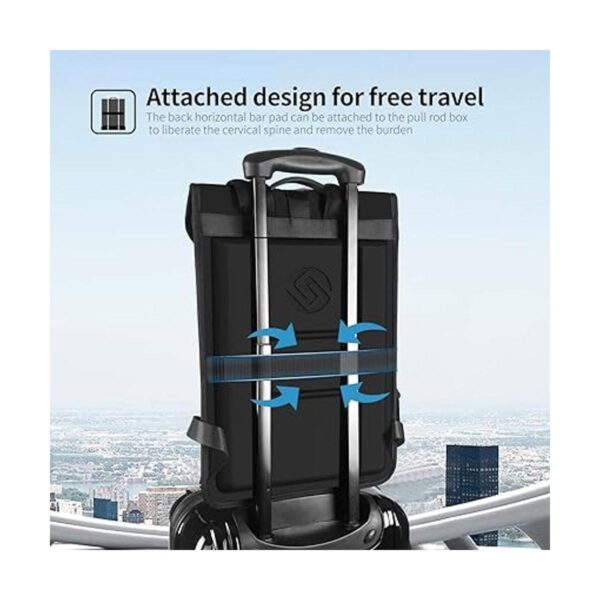 Smatree Mochila para laptop de negocios Negro