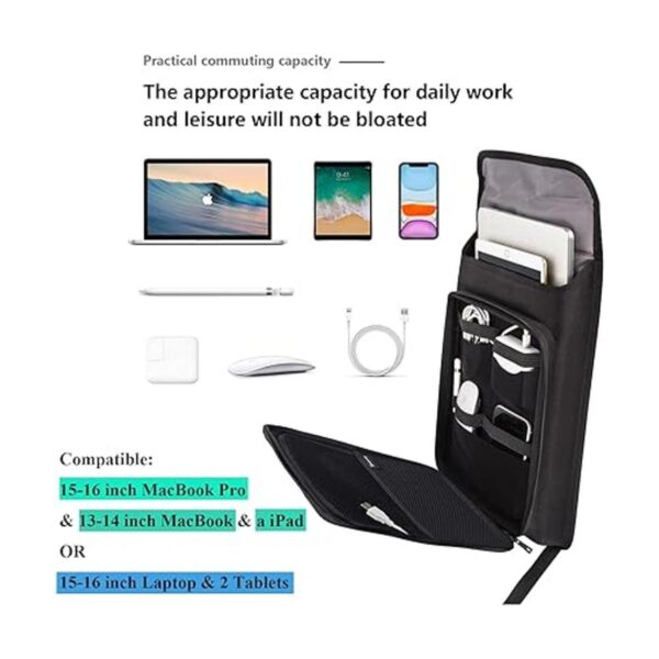 Smatree Mochila para laptop de negocios Negro