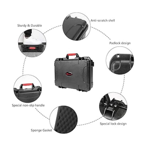 Smatree Funda de transporte impermeable de 10.2L_3
