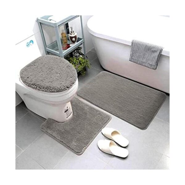 Smart Linen 3 piezas de alfombra de baño incluye alfombra_1