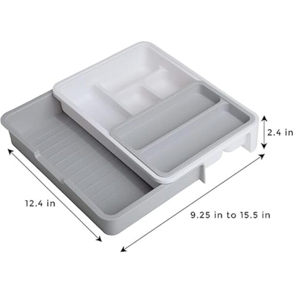 Smart Design Organizador de cajones expandible de 7