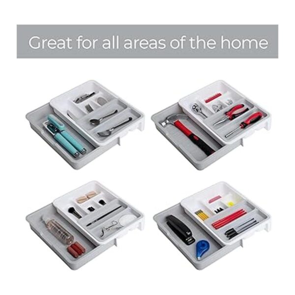 Smart Design Organizador de cajones expandible de 7