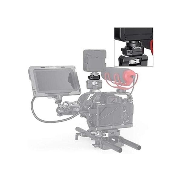 SmallRig Soporte universal para zapata fría adaptador_3