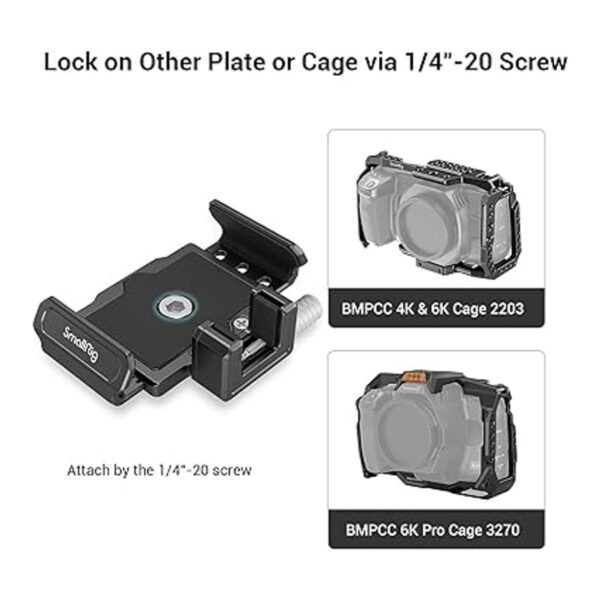SmallRig Soporte SSD para Samsung T5T7 SSD SanDisk SSD_4