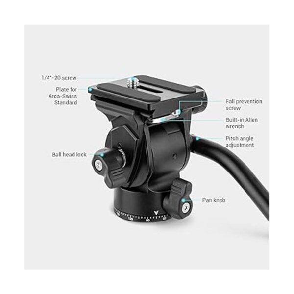SmallRig Selection Cabezal de inclinación para trípode con_2