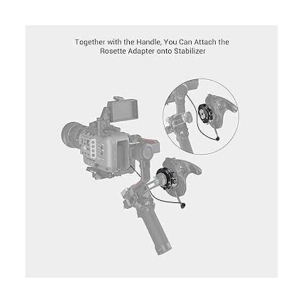SmallRig Handgrip Rosette Adaptador para Sony FX6 para_4