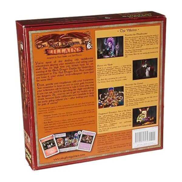 Slugfest Games Red Dragon Inn 6 Villains Juego de mesa_2