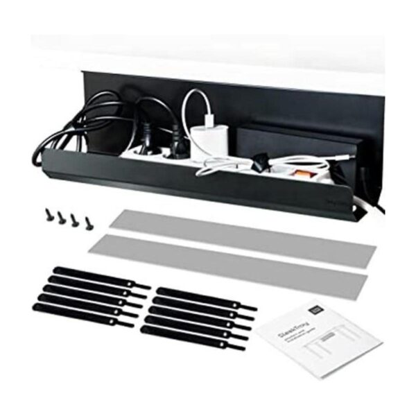 SleekTray Bandeja de gestión de cables para debajo del_1