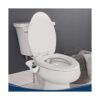 SlimEdge Simple Bidet Toilet Attachment in White with Dual_6