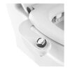 SlimEdge Simple Bidet Toilet Attachment in White with Dual_1