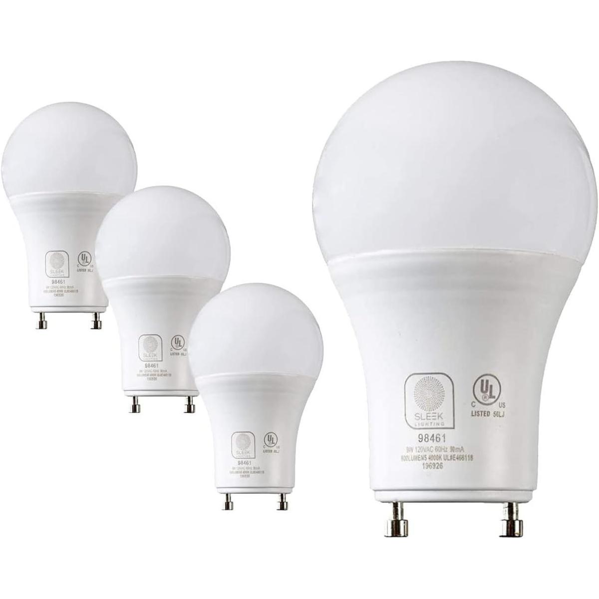 SleekLighting 9 W A19 base GU24 bombilla regulable de
