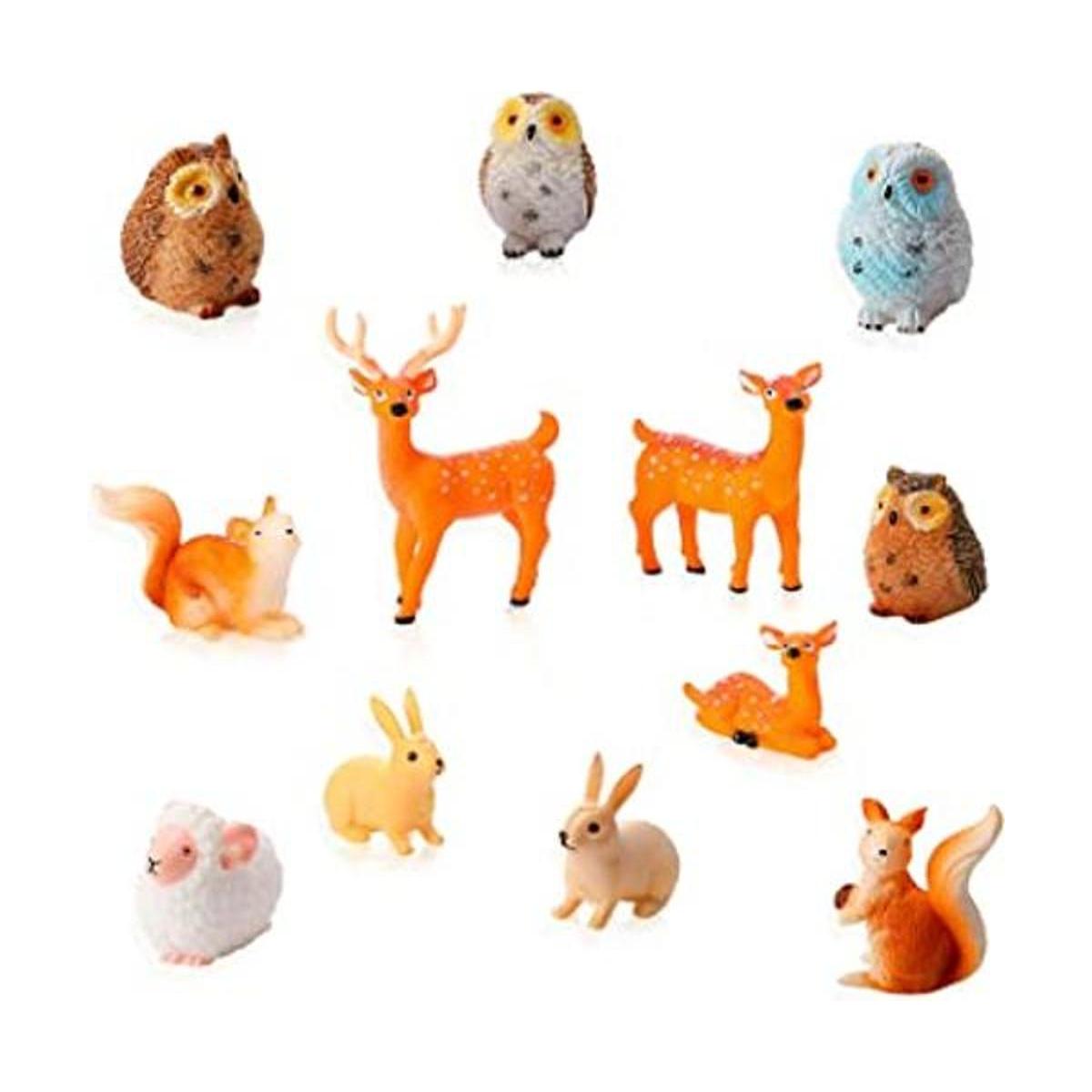 Skylety Mini Animales Miniaturas Adornos Bosques Animales