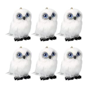 Skylety 6 piezas Mini búho peluche juguete de peluche 3.2_1