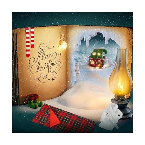Skylety 2 sacos de dormir navideños accesorio para muñeca