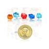 Skylety 100 monedas de oro pirata y 100 piezas de joyas de_2