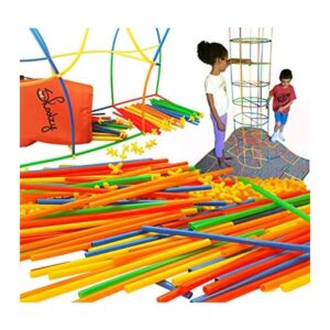Skoolzy Straw Constructor STEM Juguetes de construcción_1