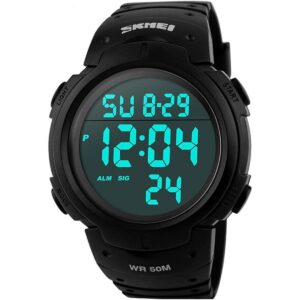Skmei hombres deportes relojes impermeable Digital