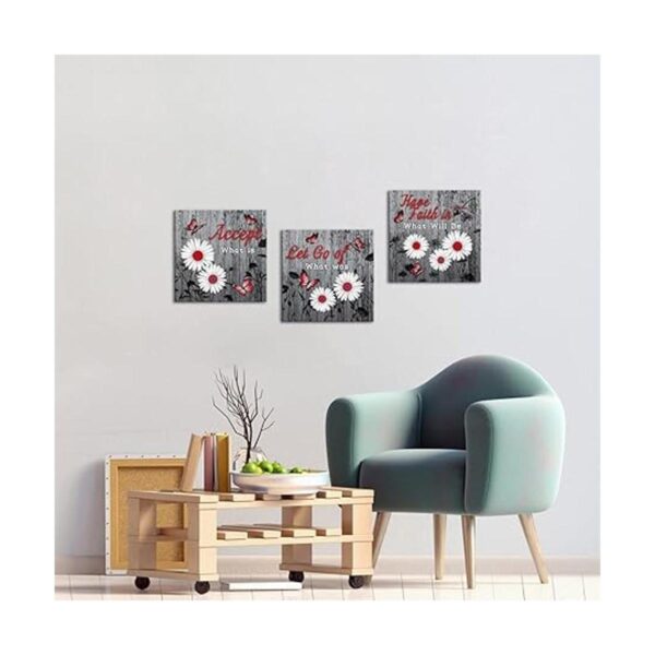 SkenoArt Arte de pared de flores para dormitorio lienzo_2