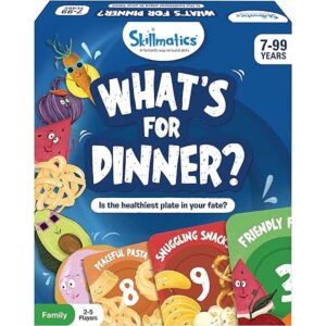Skillmatics Juego de cartas Qué hay para la cena_1