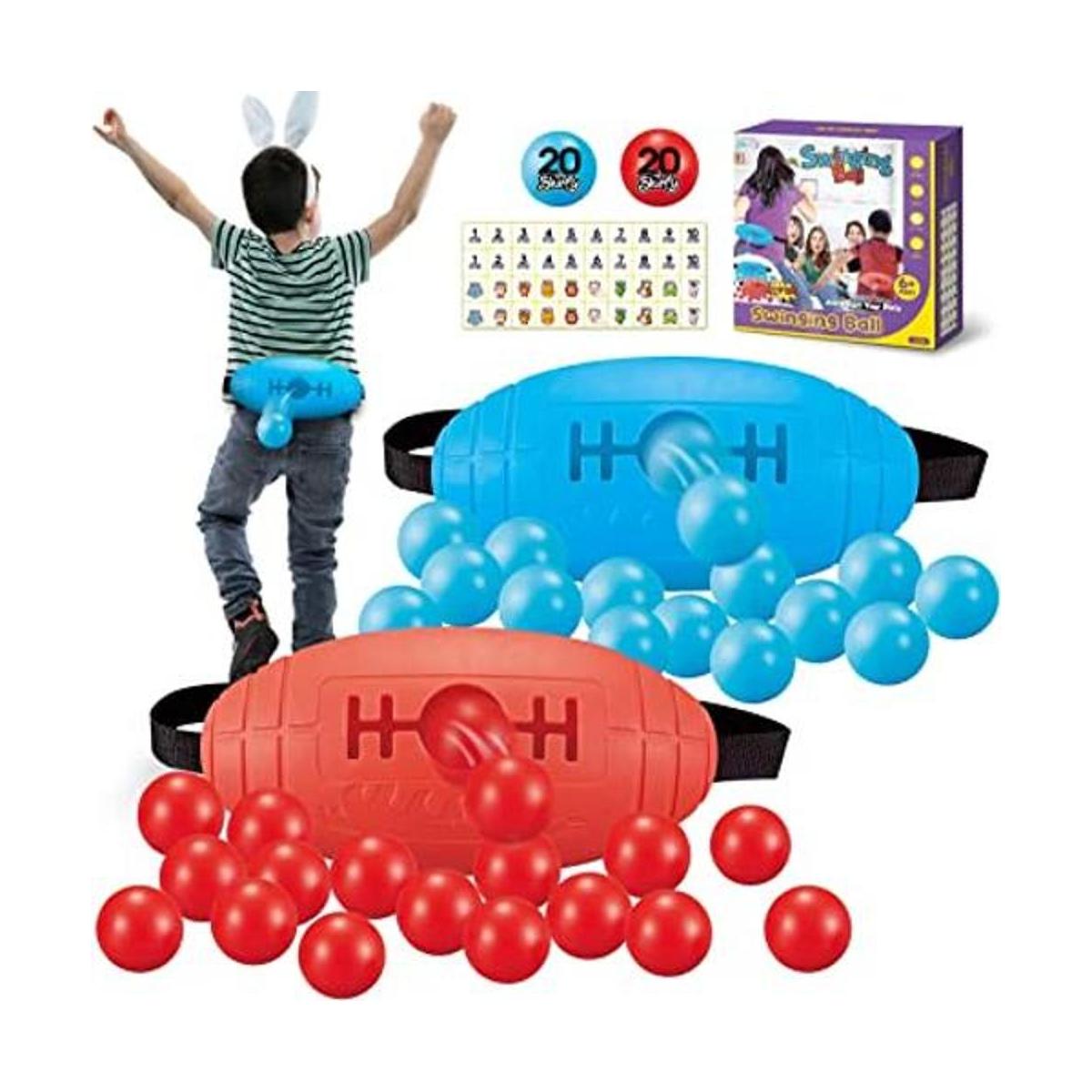 Skirfy Juego de bolas de columpio para niños divertido