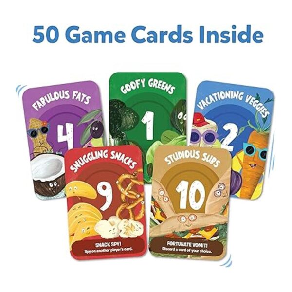Skillmatics Juego de cartas Qué hay para la cena_2