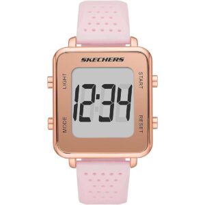 Skechers Reloj digital de cuarzo Magnolia de metal y_1