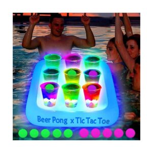 Six Senses Media Estante flotante para fiestas de piscina