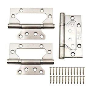 Sipery 304 bisagras de acero inoxidable para puerta 4.0 x