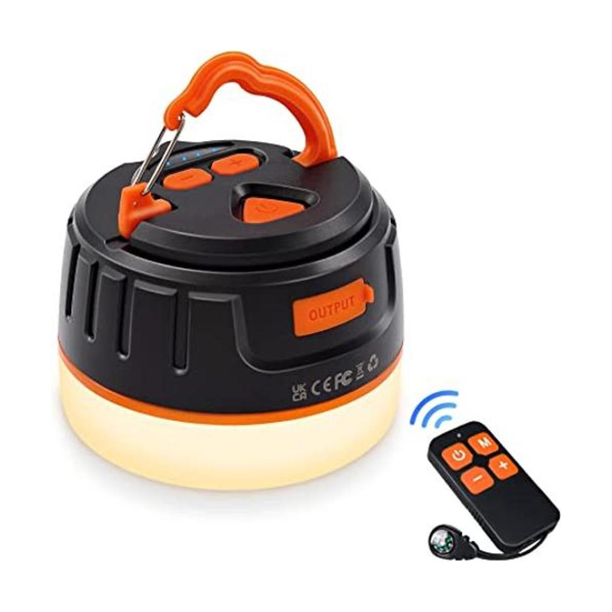 Sinvitron Linterna LED portátil para campamento