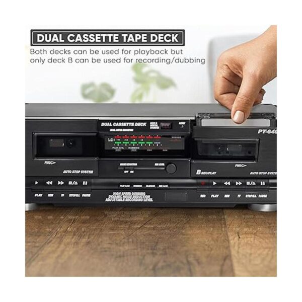 Sintonizador digital dual Cassette Pyle Home Media_3