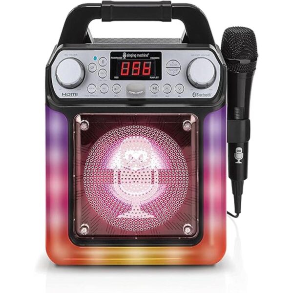 Singing Machine Sistema de karaoke portátil negro_1