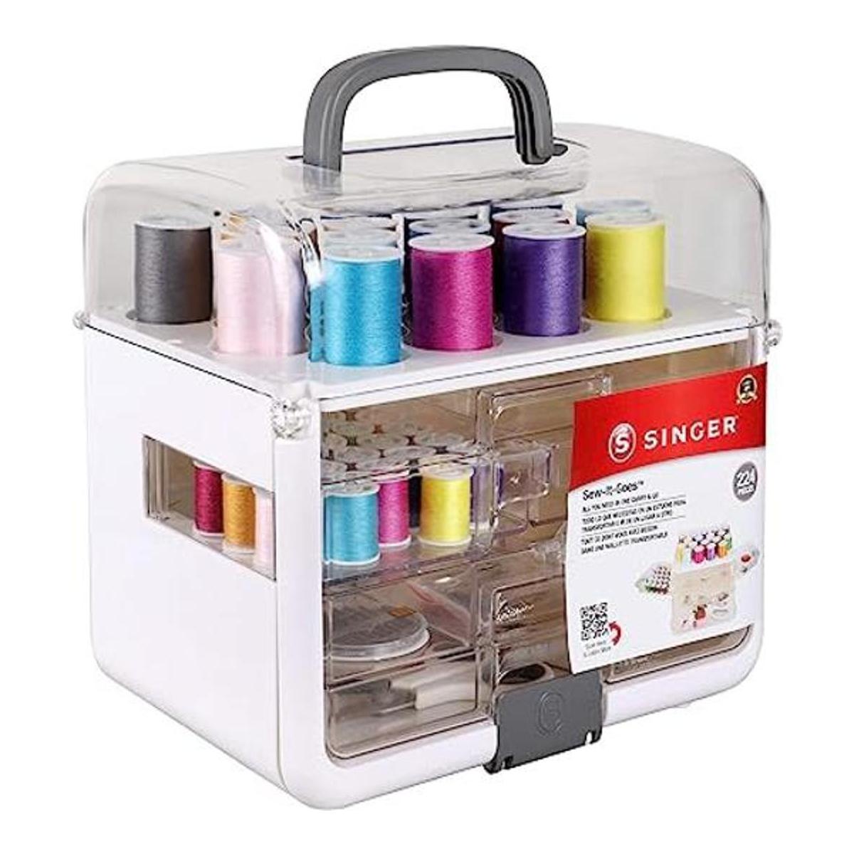 Singer SewItGoes 224 piezas kit de costura y organizador