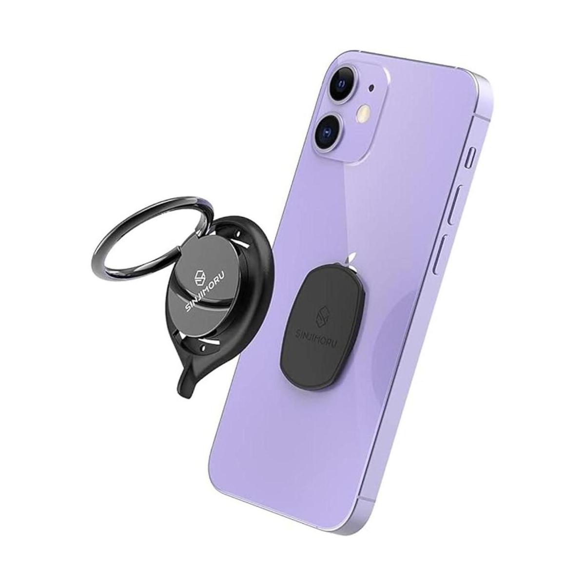 Sinjimoru Soporte de metal desmontable para teléfono con
