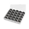 Simthread 25 hilos de bobina preenrollada color negro_1