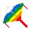 Simxkai Cometa para niños y adultos cometa arcoíris fácil_2