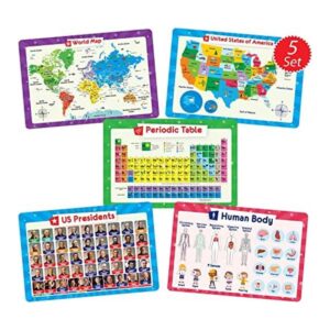Simply Magic 5 manteles individuales para niños_1